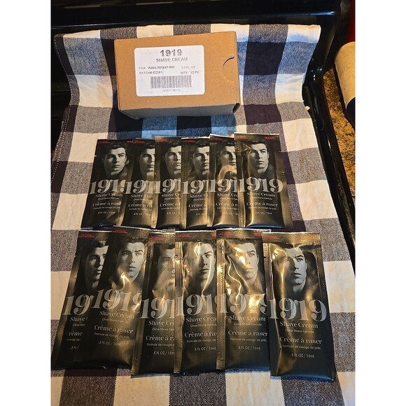 Wahl Clipper 1919 Shave‎ Cream Samples Box Of 12 - Picture 1 of 4